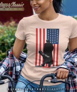 Johnny Cash American Flag Shirt 7 Johnny Cash American Flag Women TShirt