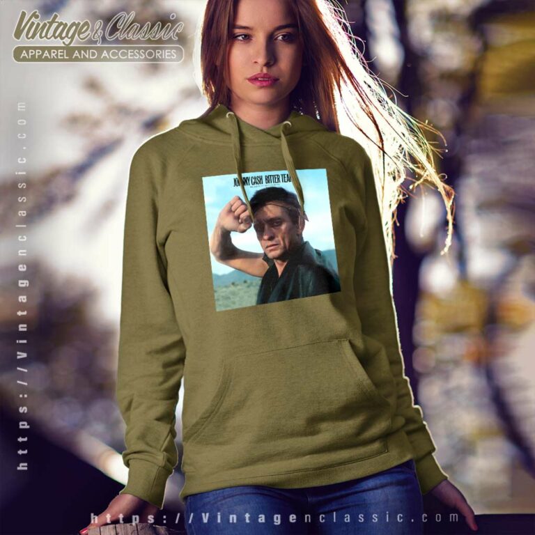 Johnny Cash Bitter Tears Hoodie Johnny Cash Bitter Tears Hoodie