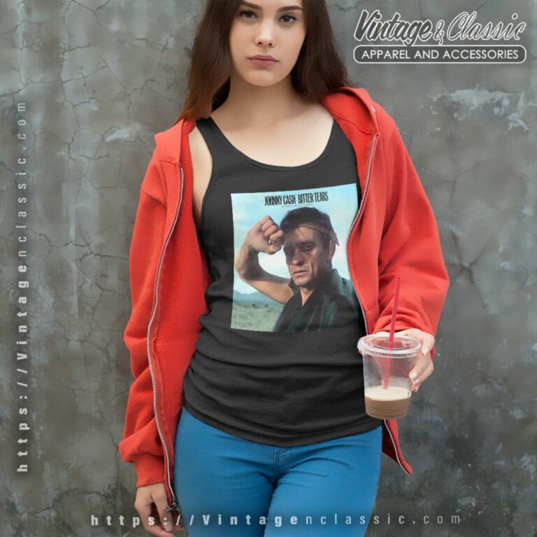 Johnny Cash Bitter Tears Tank Top Racerback Johnny Cash Bitter Tears Tank Top Racerback