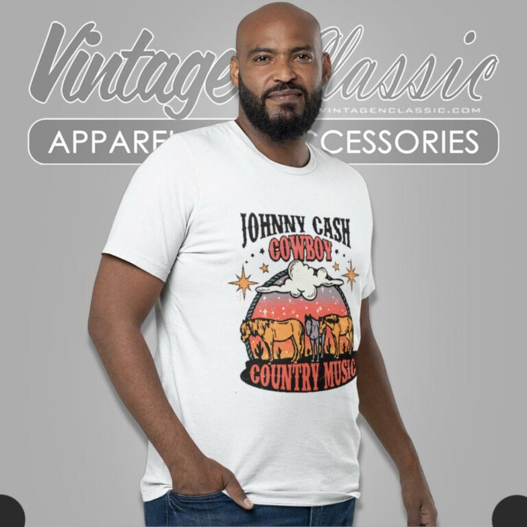 Johnny Cash Cowboy Country Music T Shirt Johnny Cash Cowboy Country Music T Shirt