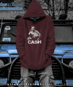 Johnny Cash Finger Hoodie