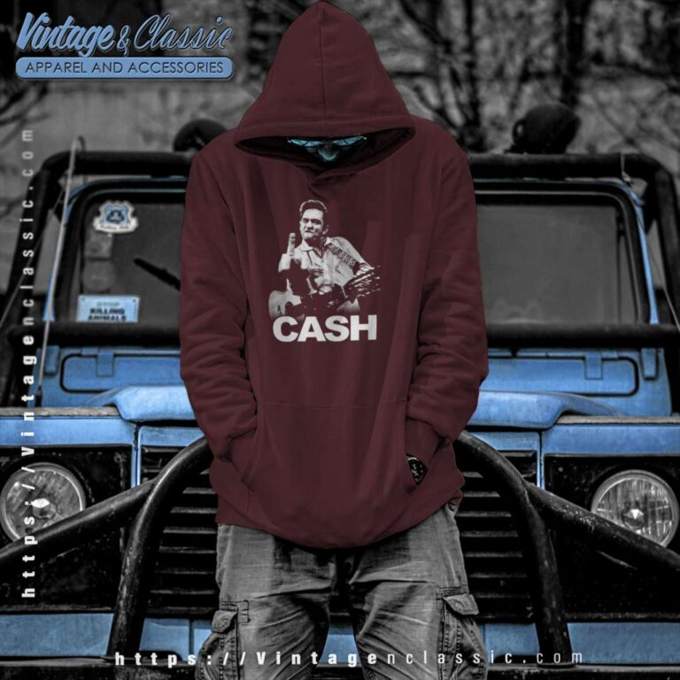 Johnny Cash Finger Hoodie Johnny Cash Finger Hoodie