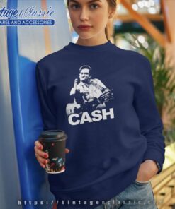 Johnny Cash Finger Sweatshirt