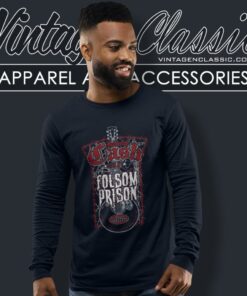 Johnny Cash Live At Folsom Prison Shirt 2 Johnny Cash Live At Folsom Prison Long Sleeve Tee