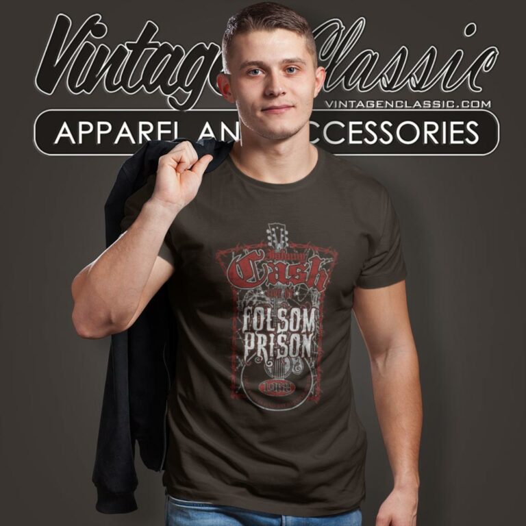 Johnny Cash Live At Folsom Prison T Shirt Johnny Cash Live At Folsom Prison T Shirt