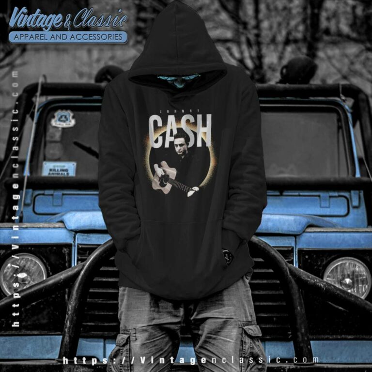Johnny Cash Live Guitar Hoodie Johnny Cash Live Guitar Hoodie