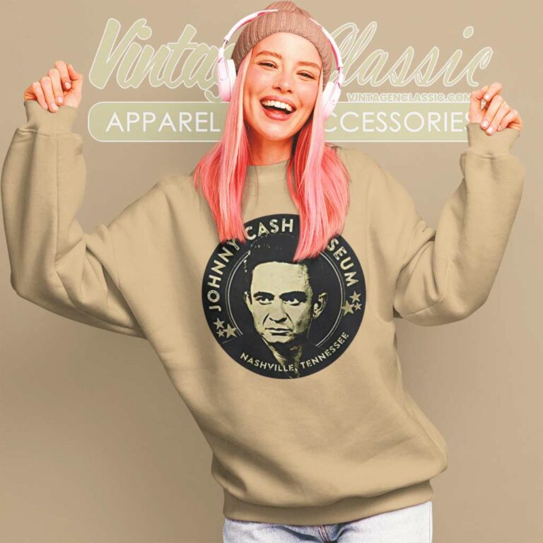 Johnny Cash Museum Nashville Sweatshirt Johnny Cash Museum Nashville Sweatshirt