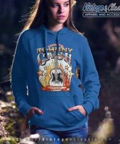 Johnny Cash Nashville Tour Hoodie