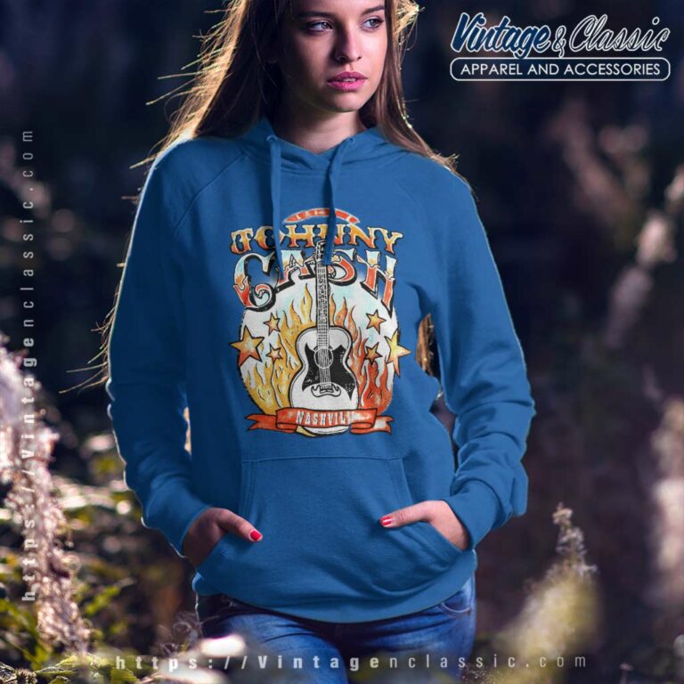 Johnny Cash Nashville Tour Hoodie Johnny Cash Nashville Tour Hoodie