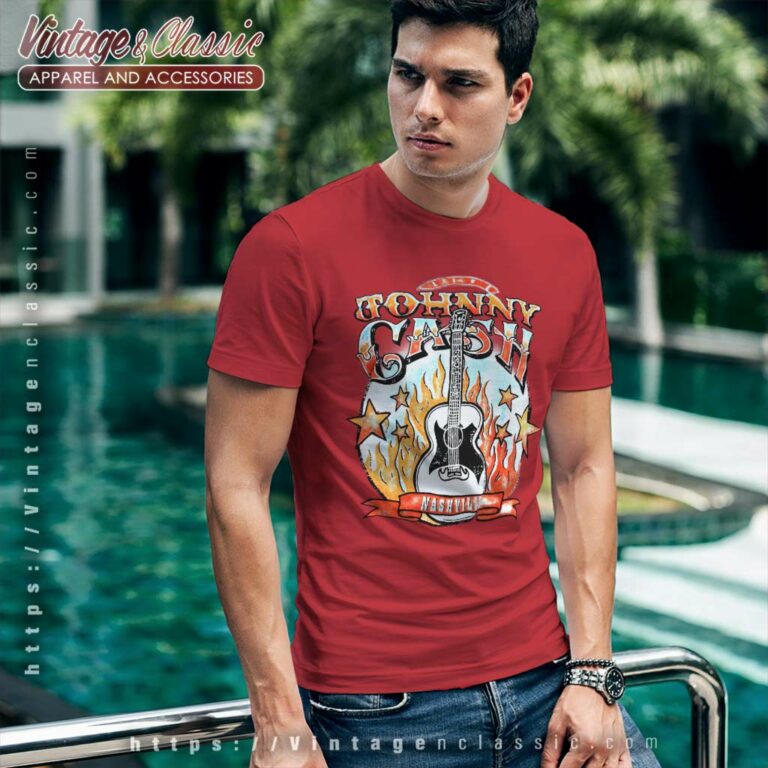 Johnny Cash Nashville Tour T Shirt Johnny Cash Nashville Tour T Shirt