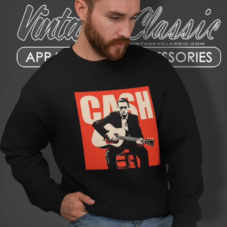 Johnny Cash One More Song Vintage Sweatshirt Johnny Cash One More Song Vintage Sweatshirt