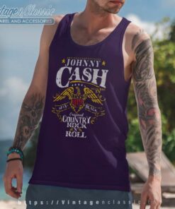 Johnny Cash Original Country Tank Top Racerback