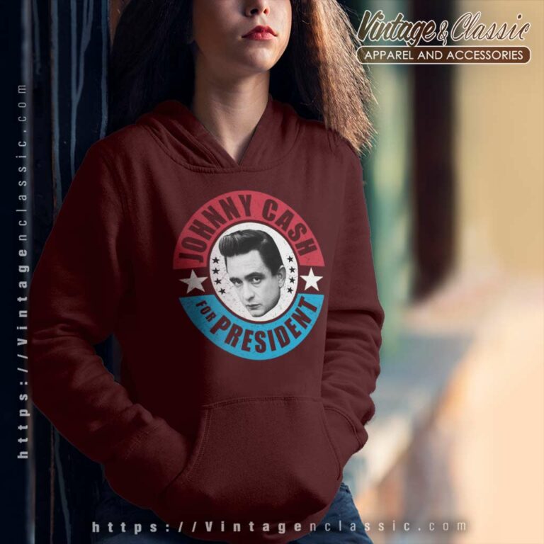 Johnny Cash President Hoodie Johnny Cash President Hoodie