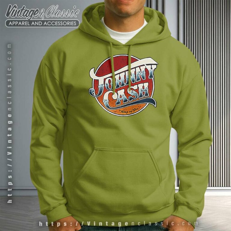 Johnny Cash Ring Of Fire Hoodie Johnny Cash Ring Of Fire Hoodie
