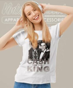 Johnny Cash Shirt Cash And The King Women TShirt