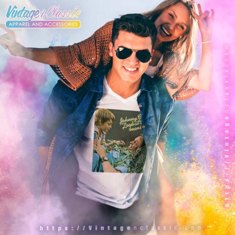 Johnny Cash Shirt Look At Them Beans V Neck TShirt Johnny Cash Shirt Look At Them Beans V Neck TShirt