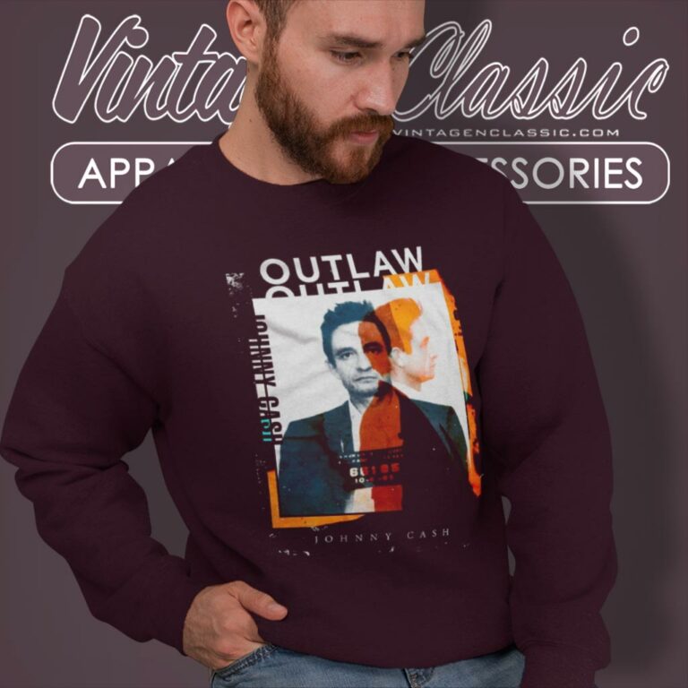 Johnny Cash Shirt Outlaw Mugshot 50s Rockabilly Classic Rock Sweatshirt 1 Johnny Cash Shirt Outlaw Mugshot 50s Rockabilly Classic Rock Sweatshirt 1