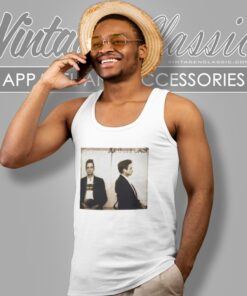 Johnny Cash Shirt Popular Mugshot Photograph Tank Top Racerback
