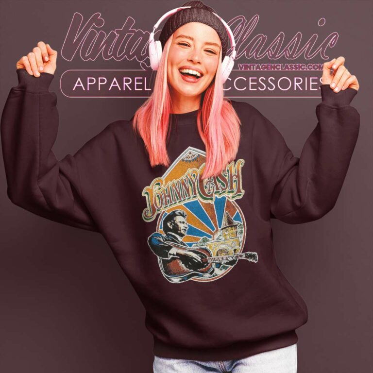 Johnny Cash Sunshine Sweatshirt Johnny Cash Sunshine Sweatshirt