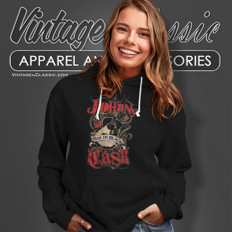 Johnny Cash The Man In Black Hoodie 1 Johnny Cash The Man In Black Hoodie 1