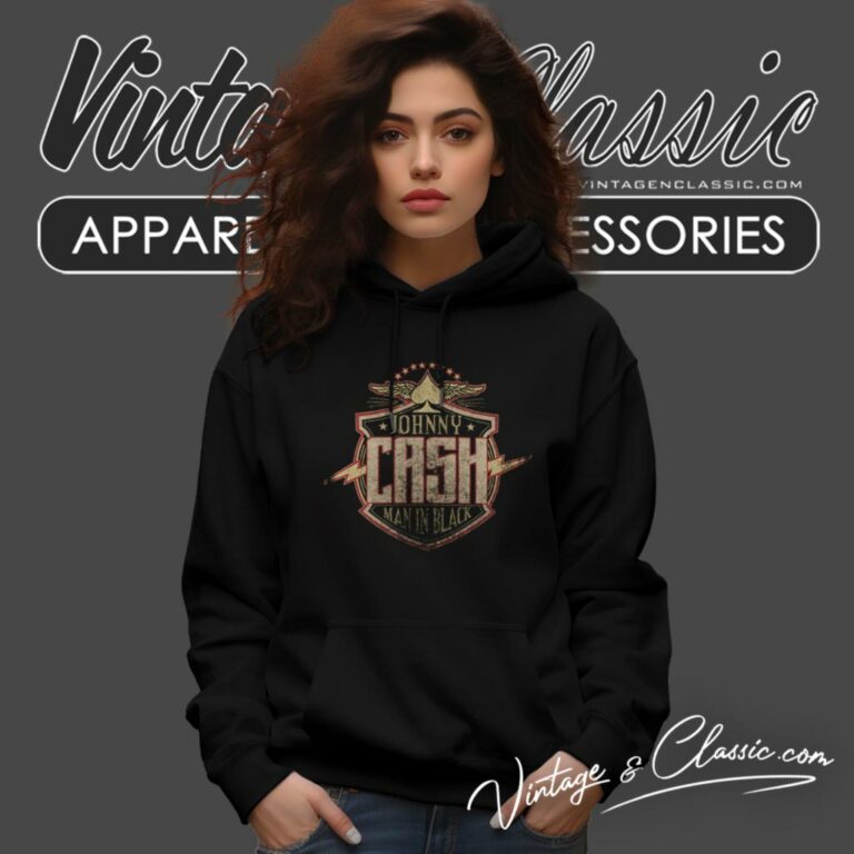 Johnny Cash The Man In Black Vintage Hoodie 1 Johnny Cash The Man In Black Vintage Hoodie 1