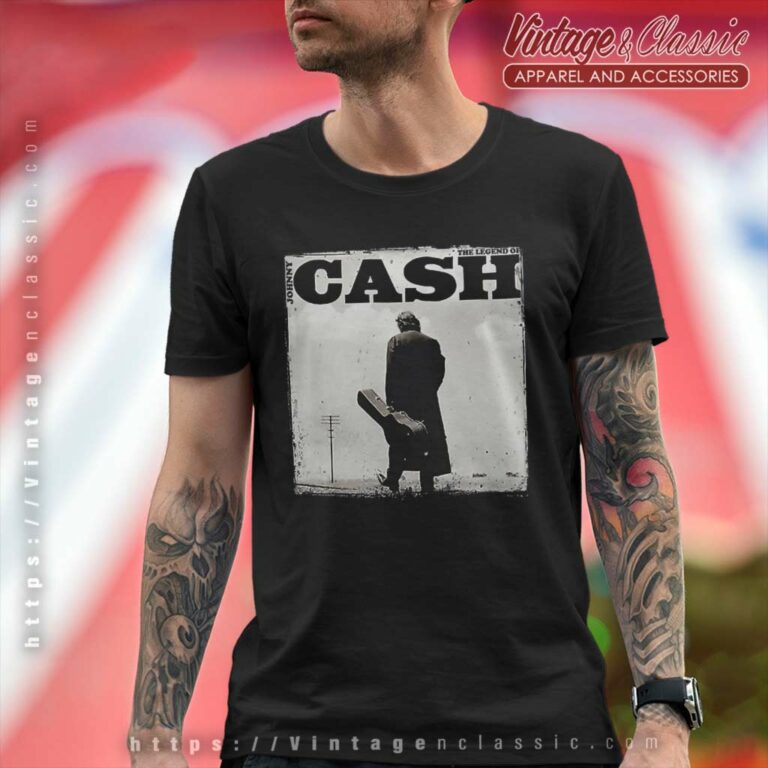 Johnny Cash Walking Legend T Shirt Johnny Cash Walking Legend T Shirt