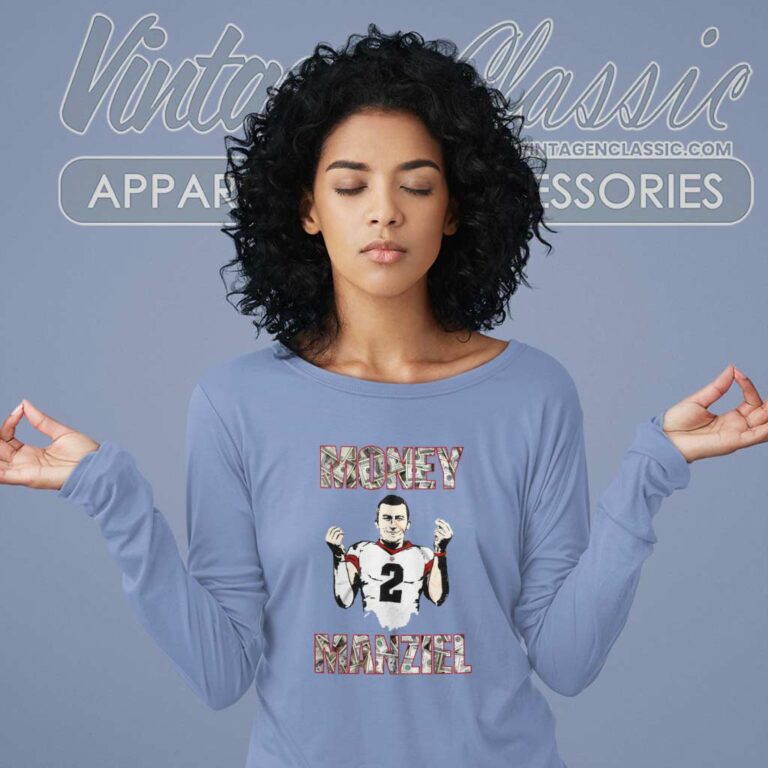 Johnny Manziel Money Manziel Long Sleeve Tee Johnny Manziel Money Manziel Long Sleeve Tee
