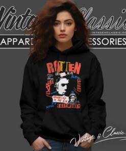 Johnny Rotten Of The Sex Pistols Hoodie