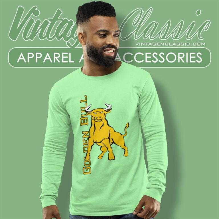 Johnson C Smith University Golden Bull Long Sleeve Tee Johnson C Smith University Golden Bull Long Sleeve Tee