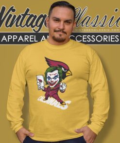 Joker Arizona Cardinals Shirt Long Sleeve Tee