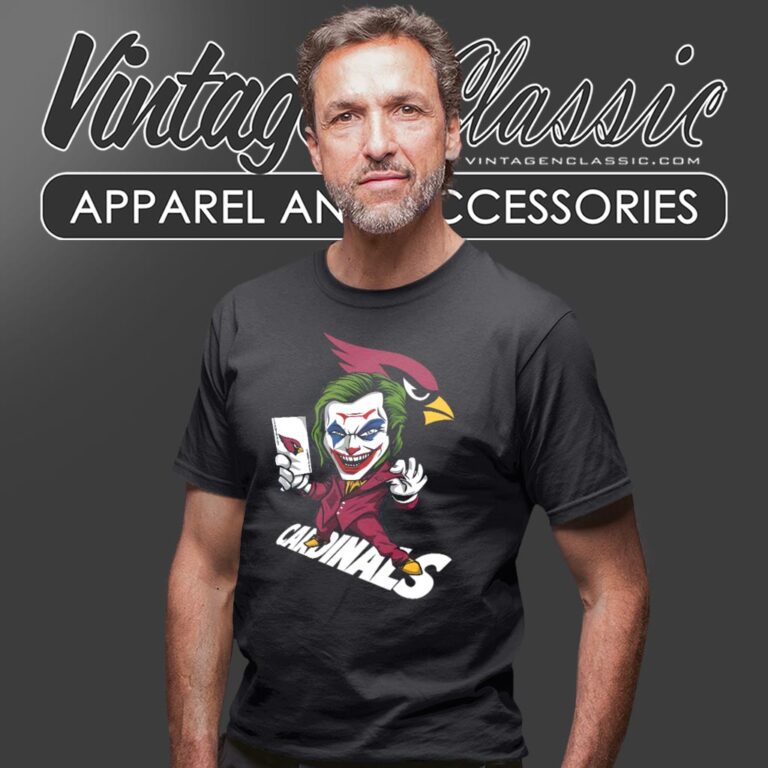 Joker Arizona Cardinals Shirt T shirt Joker Arizona Cardinals Shirt T shirt