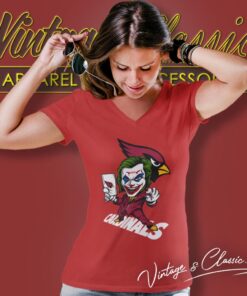 Joker Arizona Cardinals Shirt V Neck TShirt