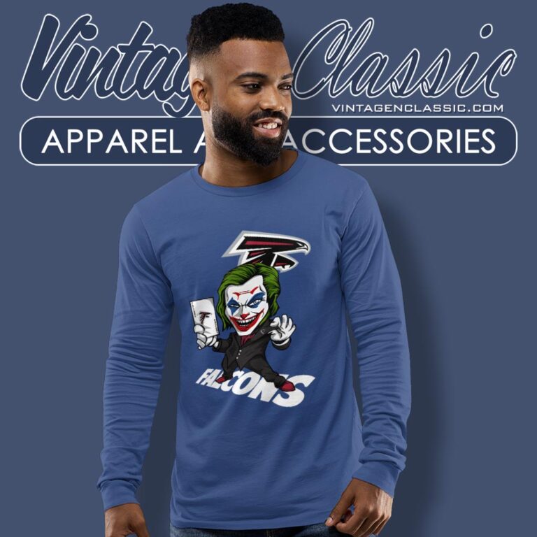 Joker Atlanta Falcons Shirt Long Sleeve Tee Joker Atlanta Falcons Shirt Long Sleeve Tee