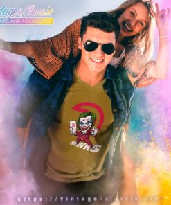 Joker Atlanta Hawks Shirt 5 Joker Atlanta Hawks Shirt V Neck TShirt