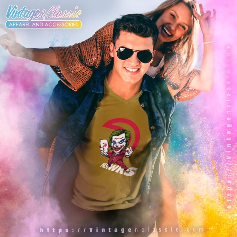 Joker Atlanta Hawks Shirt V Neck TShirt Joker Atlanta Hawks Shirt V Neck TShirt