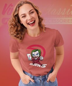 Joker Atlanta Hawks Shirt 6 Joker Atlanta Hawks Shirt Women T shirt