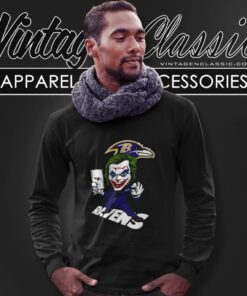 Joker Baltimore Ravens Shirt Long Sleeve Tee