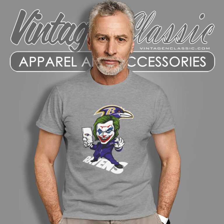 Joker Baltimore Ravens Shirt T shirt Joker Baltimore Ravens Shirt T shirt