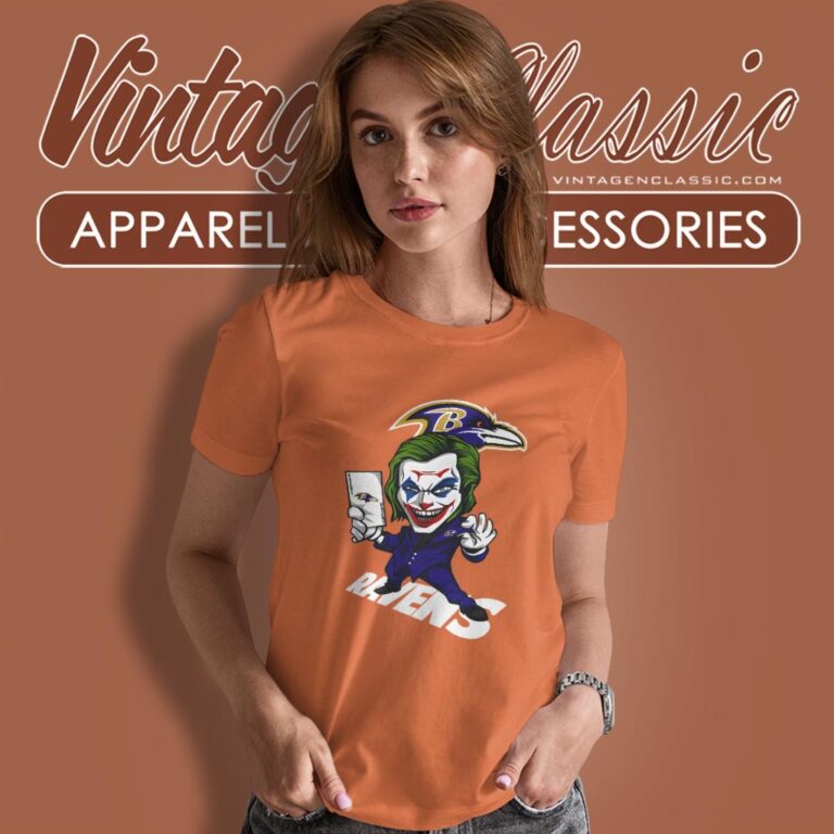 Joker Baltimore Ravens Shirt Women T shirt Joker Baltimore Ravens Shirt Women T shirt