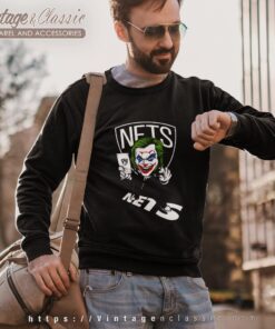 Joker Brooklyn Nets Shirt 2 Joker Brooklyn Nets Shirt Sweatshirt