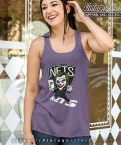 Joker Brooklyn Nets Shirt 3 Joker Brooklyn Nets Shirt Tank Top Racerback