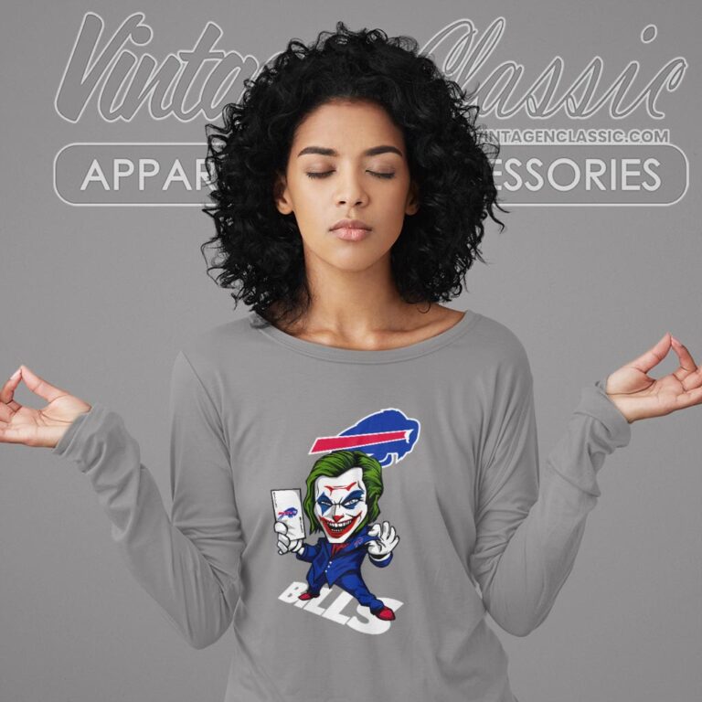 Joker Buffalo Bills Shirt Long Sleeve Tee Joker Buffalo Bills Shirt Long Sleeve Tee