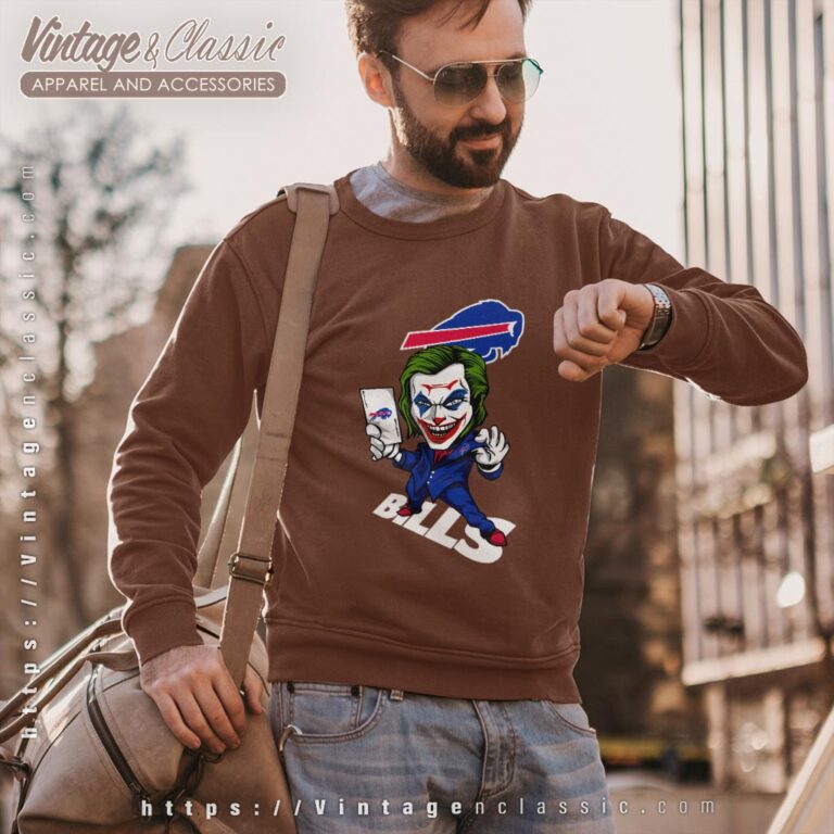 Joker Buffalo Bills Shirt Sweatshirt Joker Buffalo Bills Shirt Sweatshirt