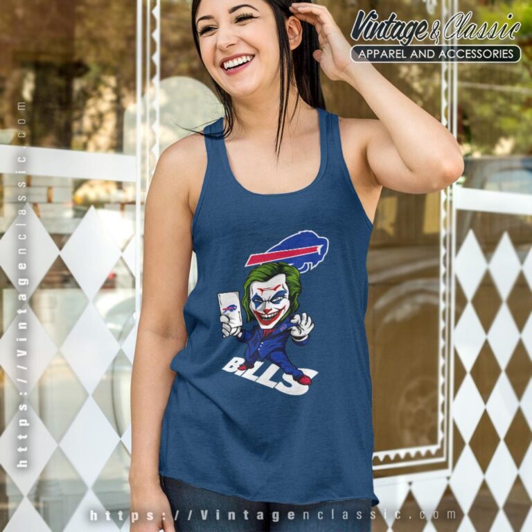 Joker Buffalo Bills Shirt Tank Top Racerback Joker Buffalo Bills Shirt Tank Top Racerback