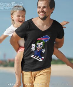Joker Buffalo Bills Shirt V Neck TShirt