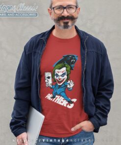 Joker Carolina Panthers Shirt Long Sleeve Tee