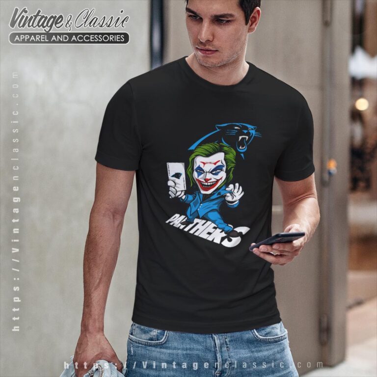 Joker Carolina Panthers Shirt T shirt Joker Carolina Panthers Shirt T shirt