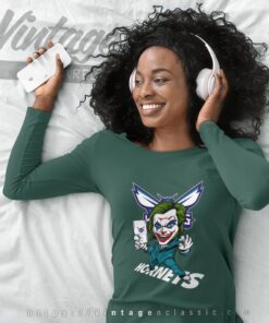 Joker Charlotte Hornets Shirt 2 Joker Charlotte Hornets Shirt Long Sleeve Tee