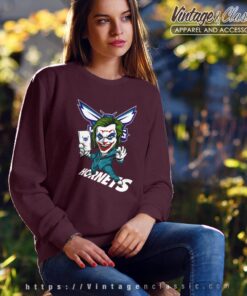 Joker Charlotte Hornets Shirt 3 Joker Charlotte Hornets Shirt Sweatshirt