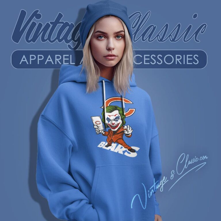 Joker Chicago Bears Shirt Hoodie Joker Chicago Bears Shirt Hoodie